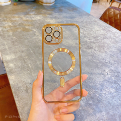 Ốp iPhone 13 Pro Max dẻo trong viền xi camera khoét táo