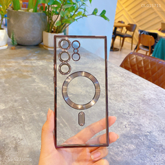 Ốp SS S23 Ultra dẻo trong viền xi camera khoét táo