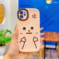 Ốp IP 11 6.1 dẻo hình vui nhộn viền happy