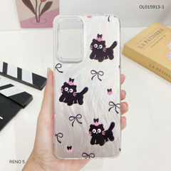 Ốp Reno 5 5G vân ánh sóng nhiều hình