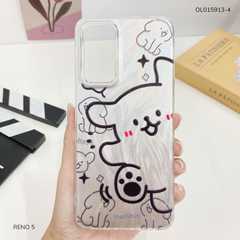 Ốp Reno 5 5G vân ánh sóng nhiều hình