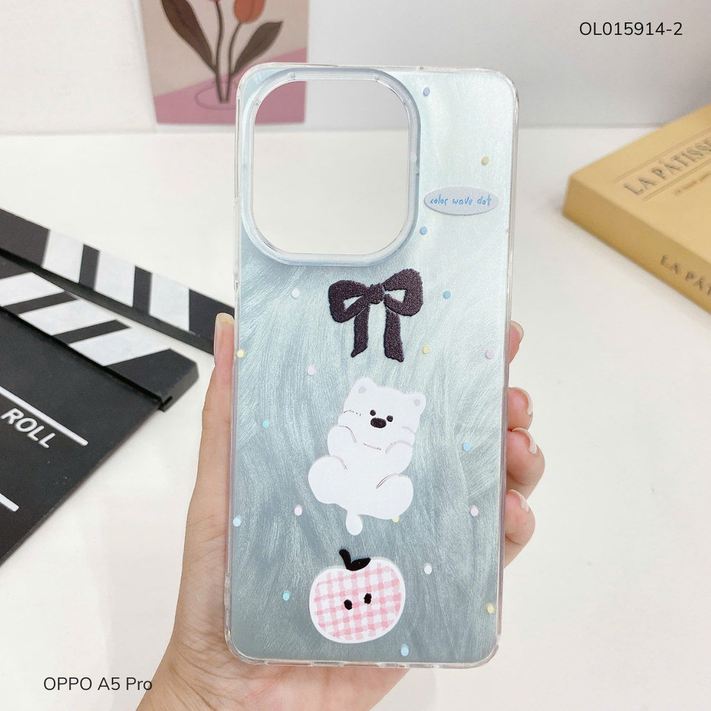 Ốp Oppo A5 Pro vân ánh sóng nhiều hình