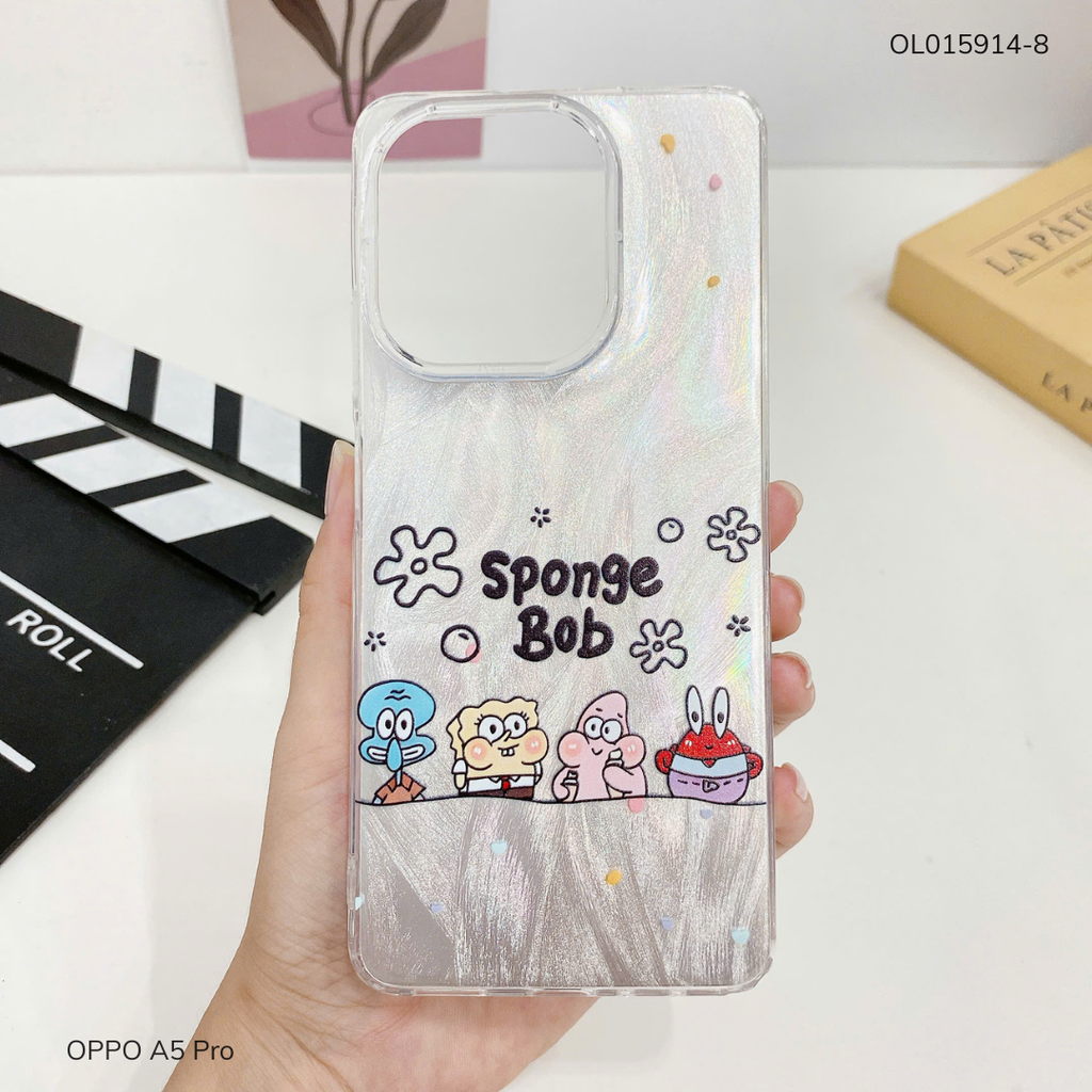 Ốp Oppo A5 Pro vân ánh sóng nhiều hình