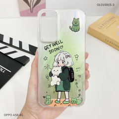 Ốp Oppo A58 4G vân ánh sóng nhiều hình