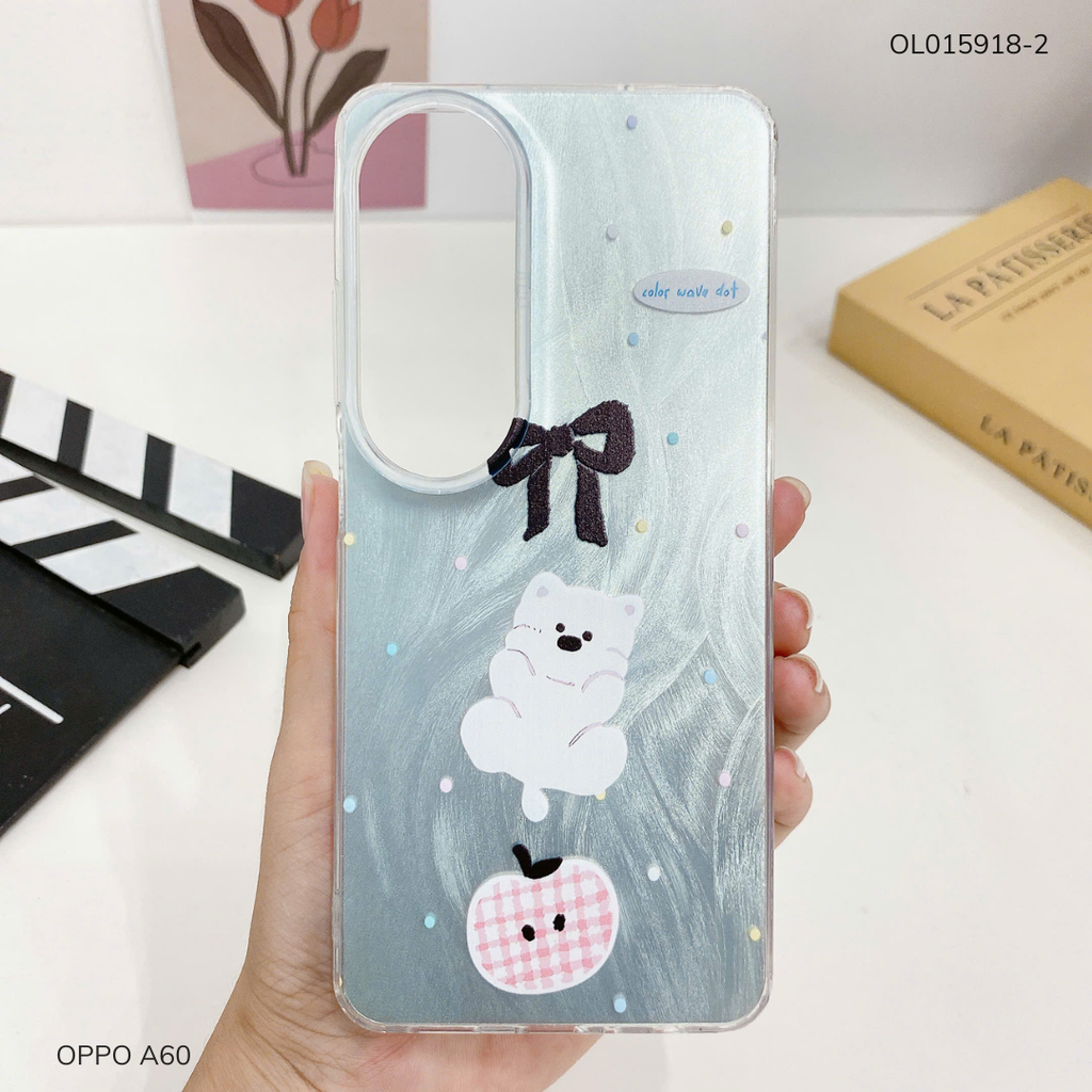 Ốp Oppo A60 vân ánh sóng nhiều hình