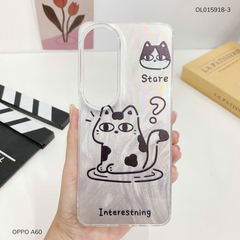 Ốp Oppo A60 vân ánh sóng nhiều hình