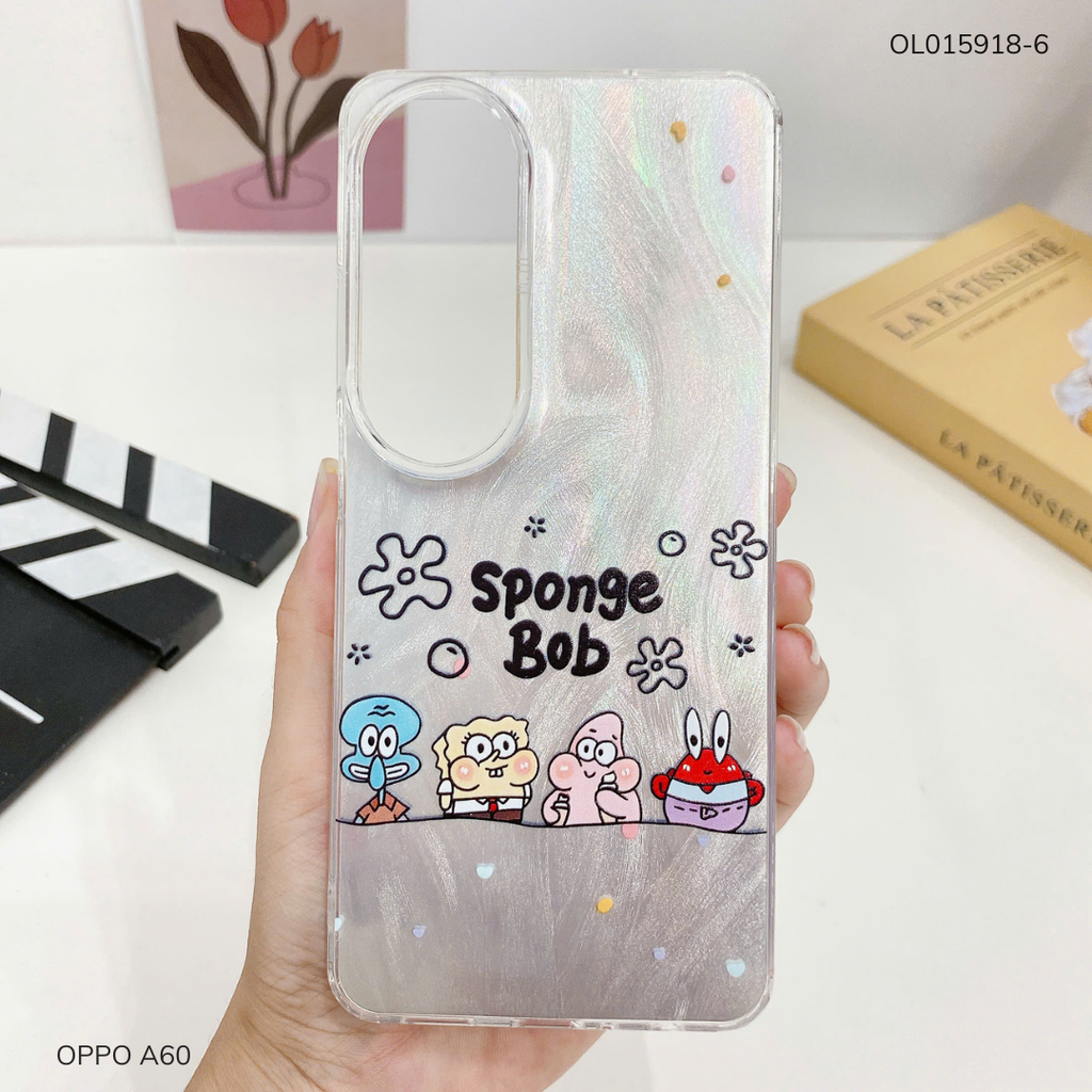 Ốp Oppo A60 vân ánh sóng nhiều hình