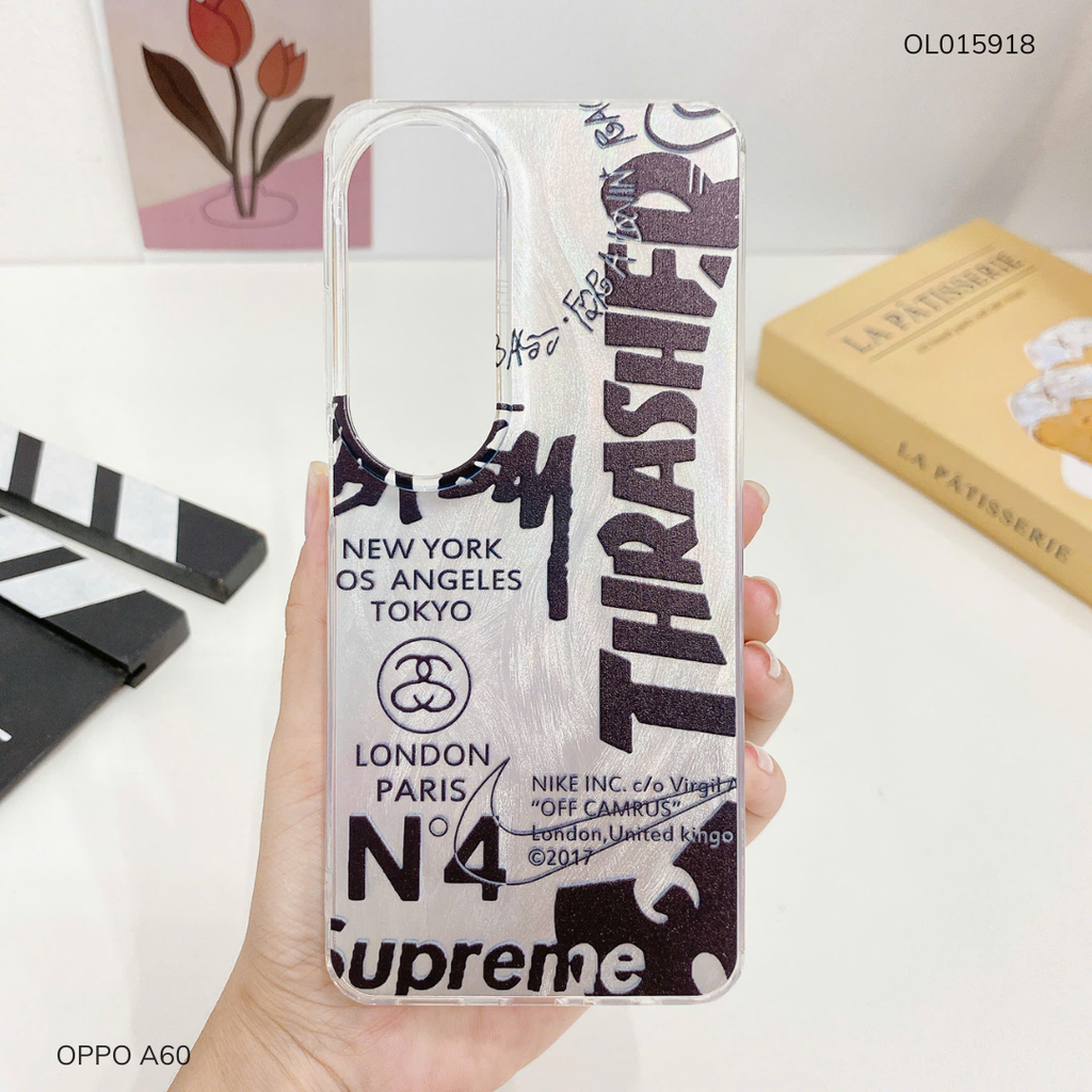 Ốp Oppo A60 vân ánh sóng nhiều hình
