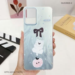 Ốp Oppo A57/A77/A77s vân ánh sóng nhiều hình