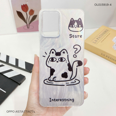 Ốp Oppo A57/A77/A77s vân ánh sóng nhiều hình
