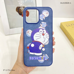 Ốp IP 12 Pro Max vân giả da nhiều hình