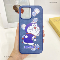 Ốp IP 16 Pro Max vân giả da nhiều hình