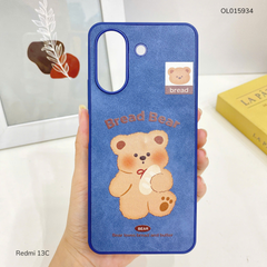 Ốp Xiaomi Redmi 13C 4G vân giả da nhiều hình