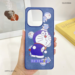 Ốp Oppo A5 Pro vân giả da nhiều hình