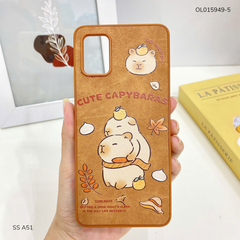 Ốp SS A51 vân giả da nhiều hình
