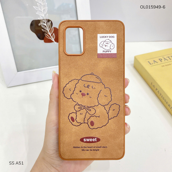 Ốp SS A51 vân giả da nhiều hình