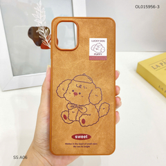 Ốp SS A06 5G vân giả da nhiều hình