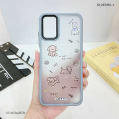 Ốp SS A02s/A03s lưng nhám đen