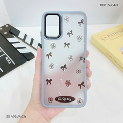Ốp SS A02s/A03s lưng nhám đen