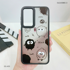 Ốp SS A55 lưng nhám đen