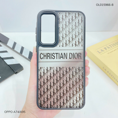 Ốp Oppo A74/A95 lưng nhám đen