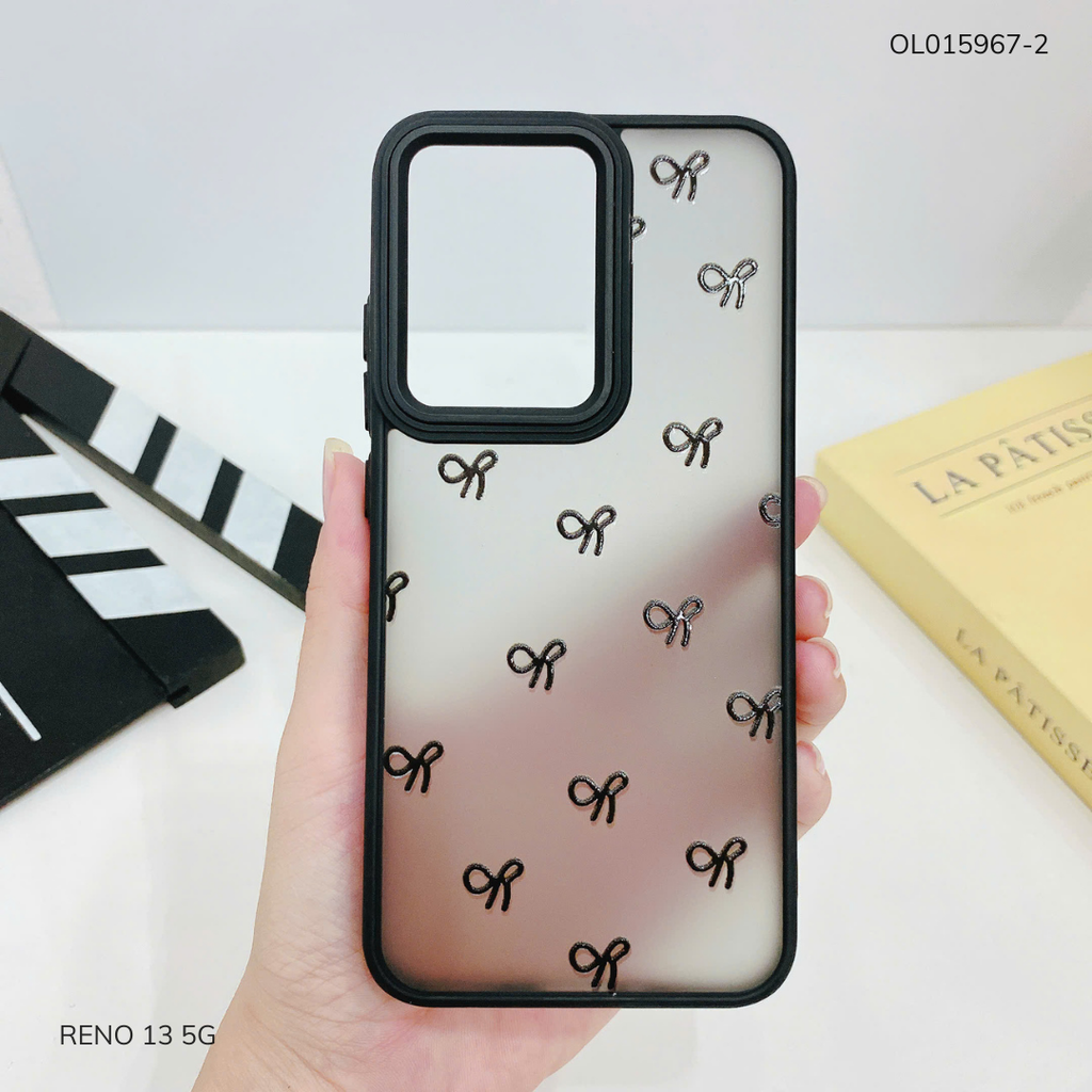 Ốp Reno 13 5G lưng nhám đen