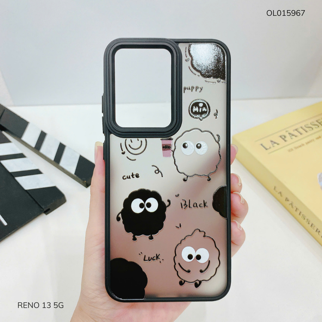Ốp Reno 13 5G lưng nhám đen