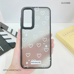 Ốp Oppo A57/A77/A77s lưng nhám đen