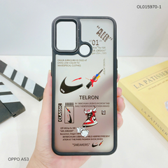 Ốp Oppo A53 lưng nhám đen