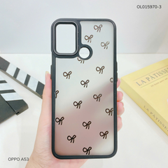 Ốp Oppo A53 lưng nhám đen