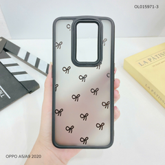 Ốp Oppo A5 2020/A9 2020 lưng nhám đen
