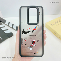 Ốp Oppo A5 2020/A9 2020 lưng nhám đen