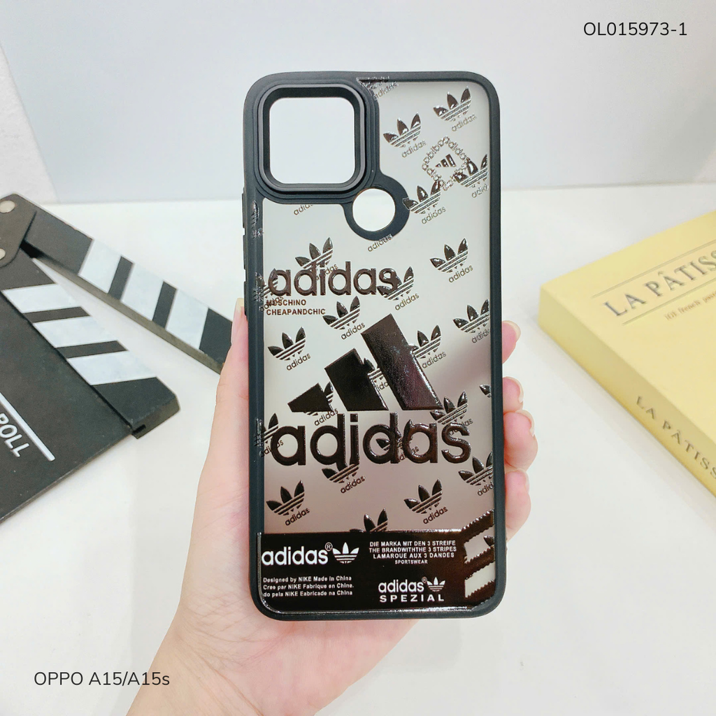 Ốp Oppo A15/A15s lưng nhám đen