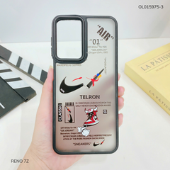 Ốp Reno 7Z lưng nhám đen