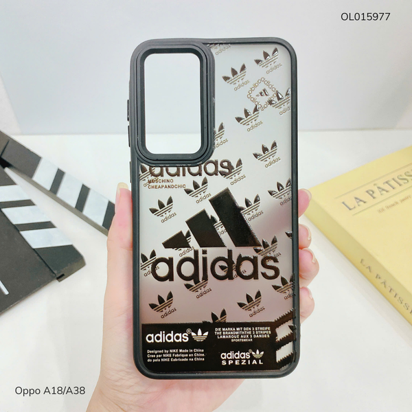 Ốp Oppo A18/A38 lưng nhám đen