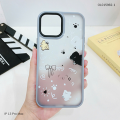 Ốp IP 13 Pro Max lưng nhám đen