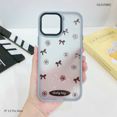 Ốp IP 13 Pro Max lưng nhám đen