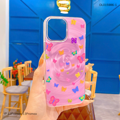 Ốp IP 12 Pro Max/13 Pro Max vân sóng tròn viền trong