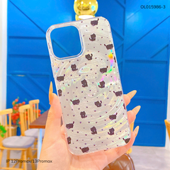 Ốp IP 12 Pro Max/13 Pro Max vân sóng tròn viền trong