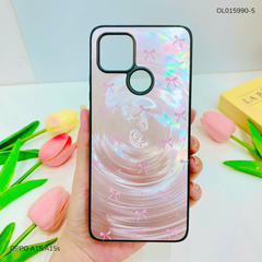 Ốp Oppo A15/A15s vân sóng tròn viền đen