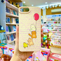Ốp IP 7+/8+ dẻo lúa mì 4 thú bóng bay