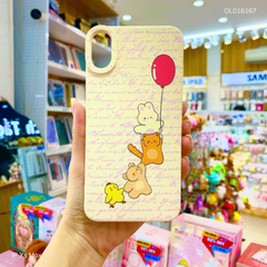 Ốp IP Xs Max dẻo lúa mì 4 thú bóng bay