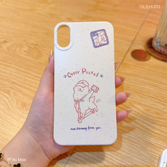 Ốp IP Xs Max dẻo lúa mì Otter Postal