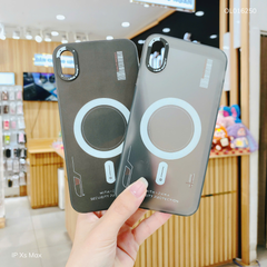Ốp IP Xs Max Ice Case nhám magsafe mã vạch