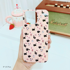 Ốp IP 15 Plus lưng cứng viền trong nhiều hình