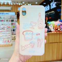 Ốp IP Xs Max dẻo nhám viền 2 lớp