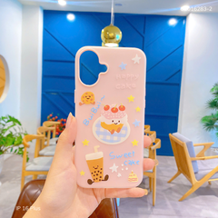 Ốp IP 16 Plus dẻo nhám viền 2 lớp