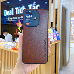 ** Ốp Oppo A3x vân giả da Diliana