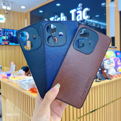 ** Ốp Oppo A3x vân giả da Diliana