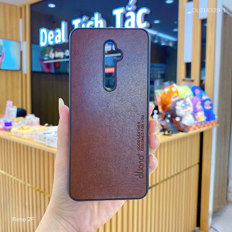 ** Ốp Reno 2F vân giả da Diliana